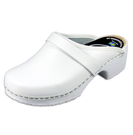 Tr�skor Classic Vit PU Dam