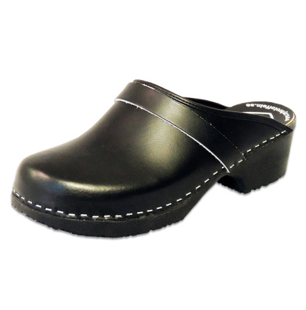 Tr�skor Classic Svart PU  Herr