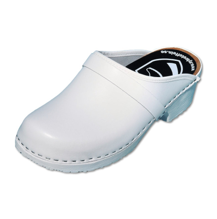 Tr�skor Classic Vit PU Herr