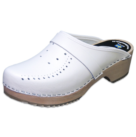 Tr�skor White perforering