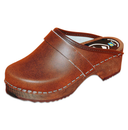 Barntr�skor Classic brun antik